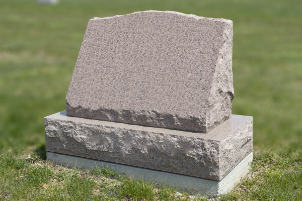 Single Slant Headstones Memorial Monuments | Stone Discover