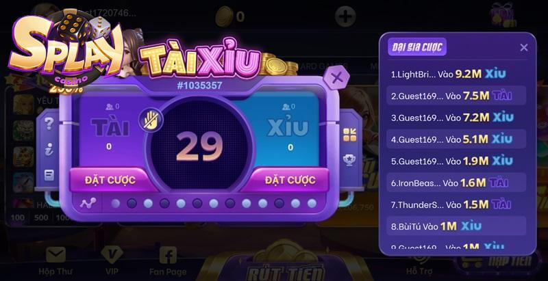 Chiến Thuật Chơi Tài Xỉu Online tại Splay Thắng Lớn - Splay