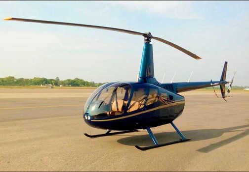 How much is a helicopter available on rent for a wedding?