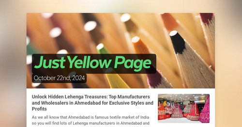 Just Yellow Page  | Smore Newsletters